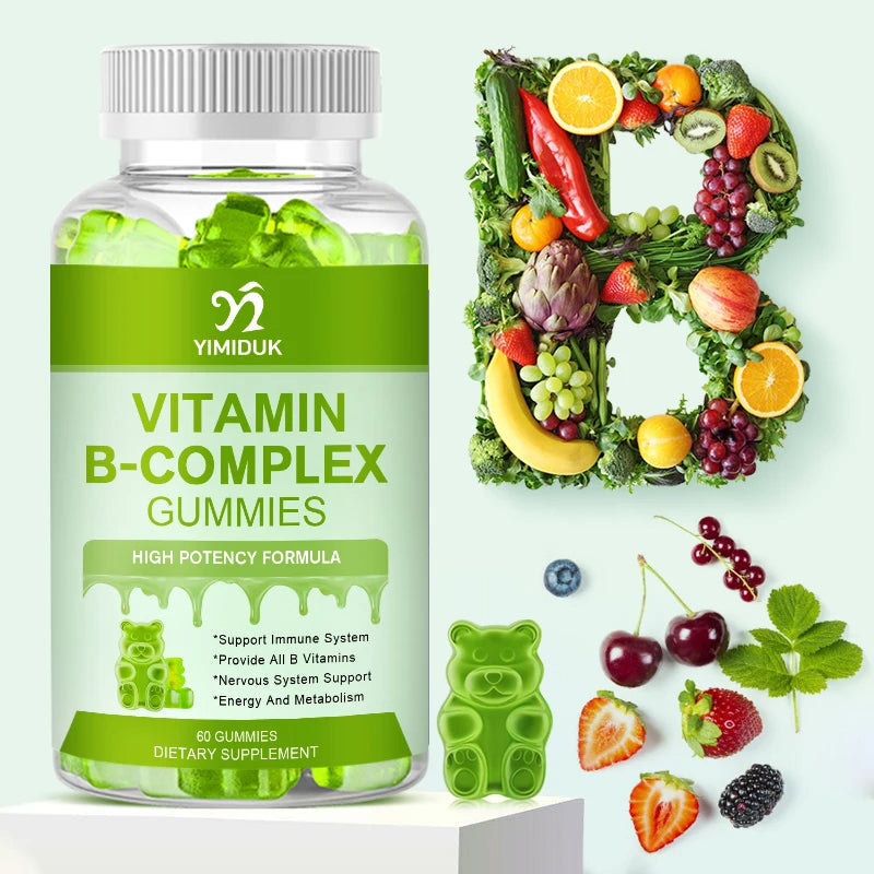 Vitamin B Complex Gummies for Health