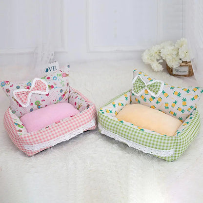 Attractive Non-Fading Puppy Warm Pet Bed