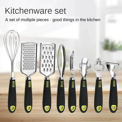 Complete Kitchen Gadget Set with Fish Scale Can Opener