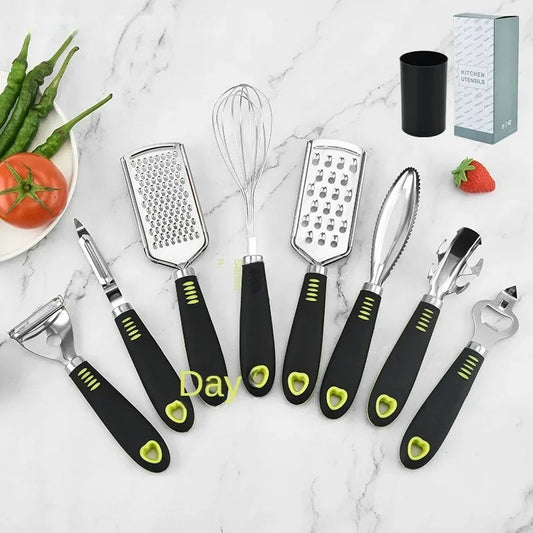 Complete Kitchen Gadget Set with Fish Scale Can Opener