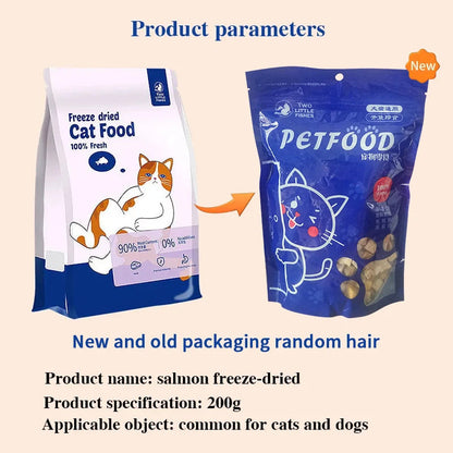 Nutrition fattening gills dried fish dried cat food