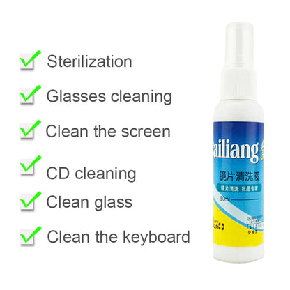 Glasses Lens Cleaner Wipe Phone Screen Nursing Liquid