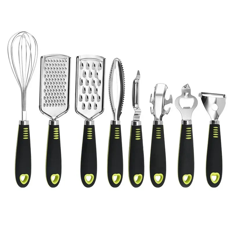 Complete Kitchen Gadget Set with Fish Scale Can Opener