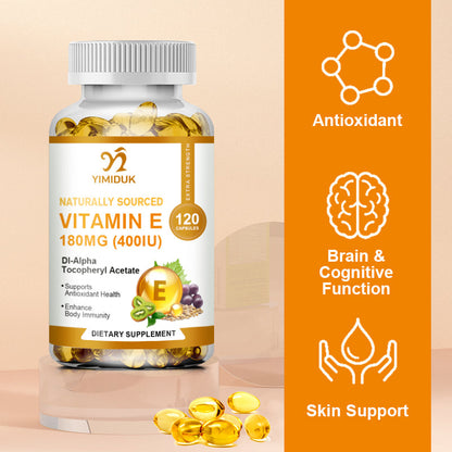 Vitamin E Immune System & Skin Nutrition Supplement