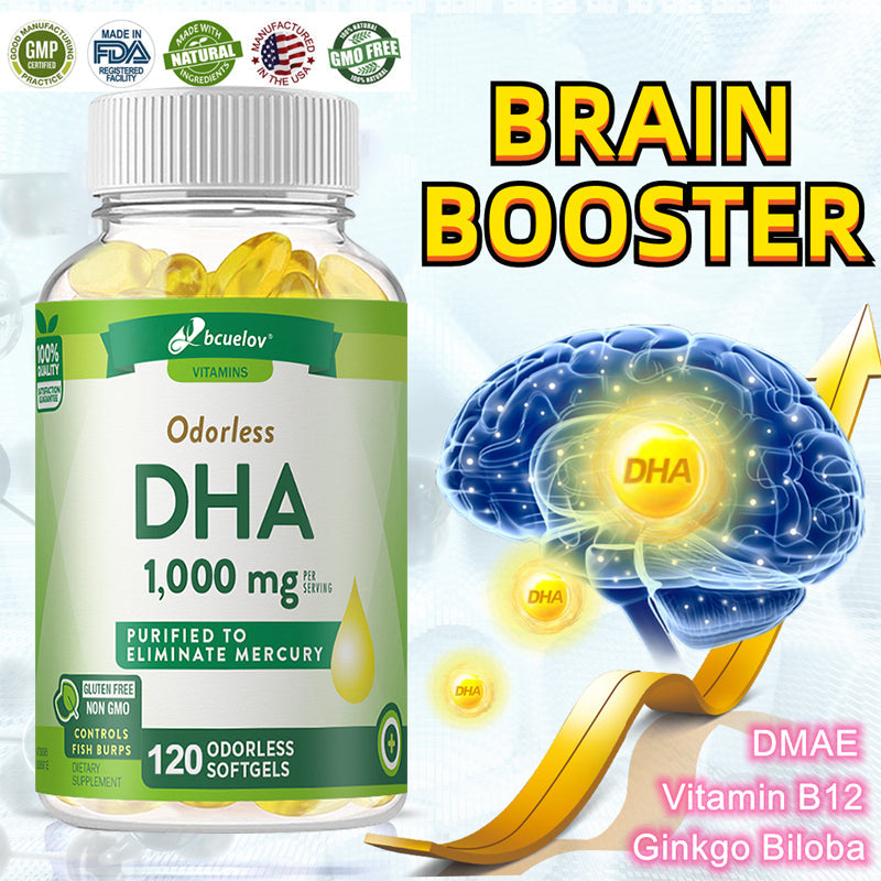 Bcuelov High IQ Brain Booster Supplement